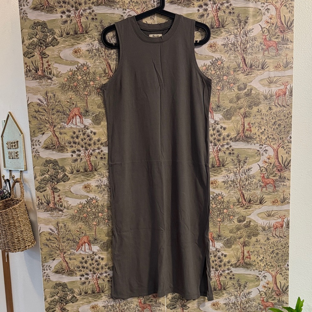Madewell Sleeveless Midi Dress